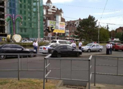 Перестрелкой закончилось преследование полицией легковушки в Краснодаре