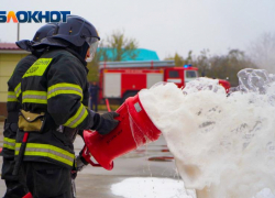 Атака украинских БПЛА вызвала пожар в Краснодарском крае