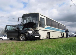 Под Тихорецком в ДТП с рейсовым автобусом погиб человек