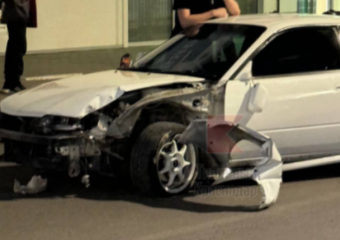 Машина на тротуаре сбила пешехода в Краснодаре
