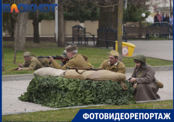 Стрельба в центре города: показали реконструкцию освобождения Краснодара