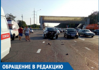  Пьяный водитель протаранил машину под Краснодаром, а потом сказал, что это не он 