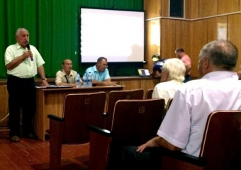 Николай Харитонов встретился с жителями Мостовского района