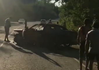  Пьяный водитель на «десятке» влетел в авто с детьми в Апшеронске 