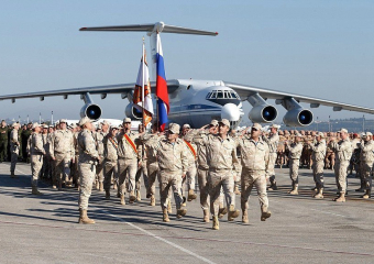 Военные Краснодарского края возвращаются из Сирии домой