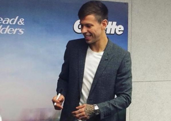 Нападающий "Краснодара" Федор Смолов стал "лицом" бритвенного станка