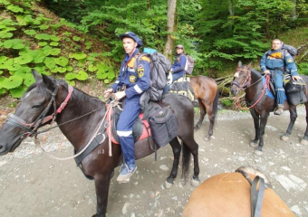 В Сочи ищут пропавшую в горах группу детей и взрослых