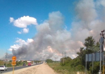 Возбуждено уголовное дело по факту поджога свалки в Анапе 