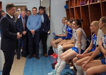 Вице-губернатору Кубани Алексеенко «хотелось сказки» от волейболисток «Динамо»