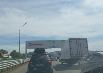 Длина пробок на М-4 «Дон» в сторону Чёрного моря превысила 20 км 