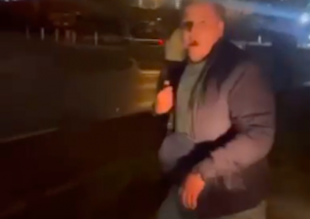 В Краснодаре пьяный водитель «Мерседеса» сбил охранника и вылетел в кювет