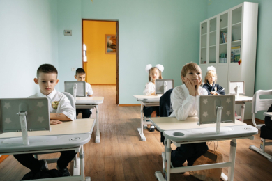 Обучение детей. «Новая школа» в Клубе талантливых детей.