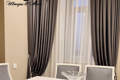 Пошив штор премиум класса. Салон «ШТОРЫ&MORE» - 