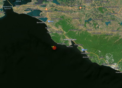 Землетрясение магнитудой 3,5 встревожило ночью жителей Кубани