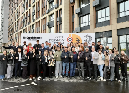 «Эрмитаж» встретил новоселов: 18 апреля состоялось вручение ключей от дома «Малевич»