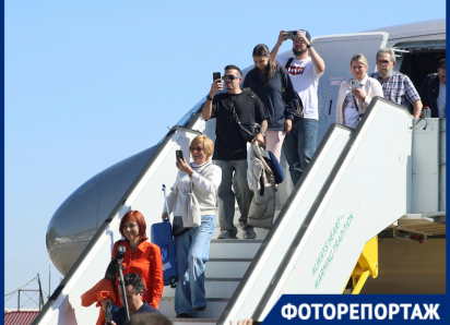 Его ждали три года: как прошла встреча самолета в аэропорту Краснодара 