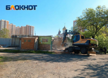 В Краснодаре пойдут под снос торговые палатки, виноградники и гаражи