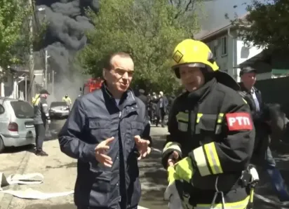 Режим ЧС ввели в Туапсинском округе из-за масштабного пожара на НПЗ 