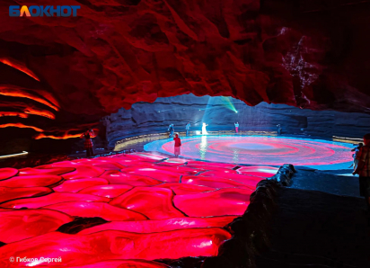 Подземное озеро и наскальные рисунки: как выглядит новый «Грот» в парке Галицкого