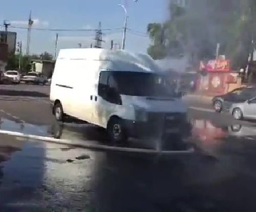 Тушению пожара «Северян» в Краснодаре помешал водитель