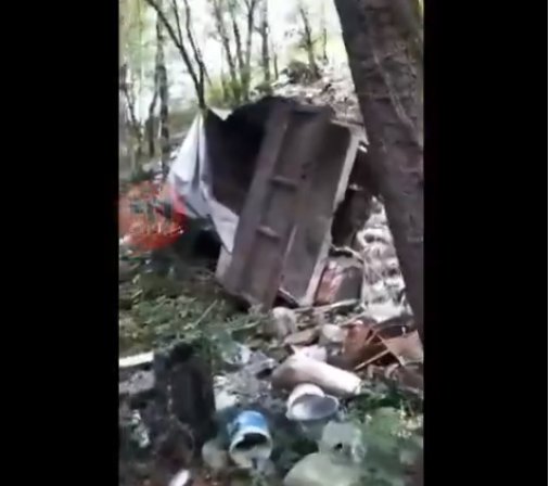 Водителя грузовика разорвало пополам после незаконного сброса мусора в Сочи