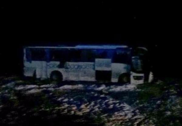 Пассажирский автобус из Ейска перевернулся на Ставрополье