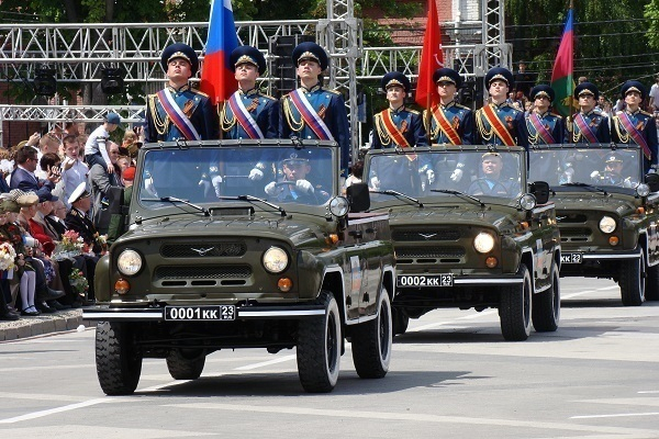 В Краснодаре состоялся самый масштабный парад Победы