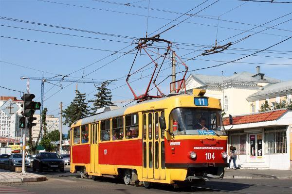Из-за ремонта путей на улице Кирова изменится движение трамваев шести маршрутов