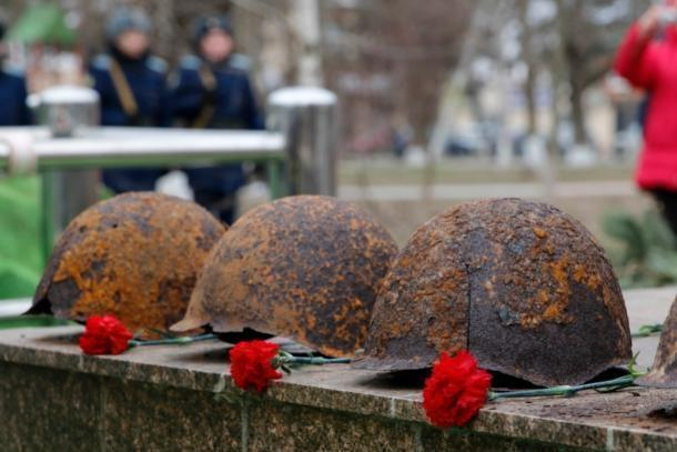 В станице Старокорсунской Краснодара перезахоронили останки солдат Великой Отечественной войны