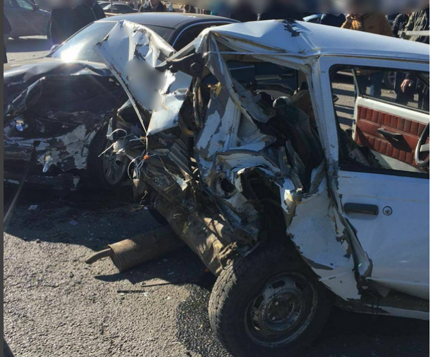 Жуткая авария произошла на въезде в Краснодар