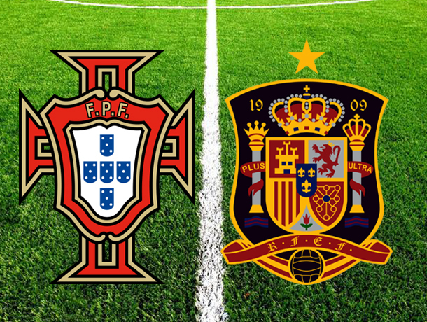 Португалия и Испания сыграли вничью на стадионе «Фишт» в Сочи