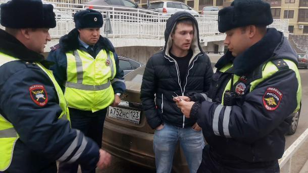 Пьяный «защитник отечества» устроил гонки с полицией в Краснодаре