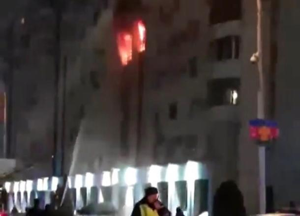 В Краснодаре из-за пожара в жилой многоэтажке эвакуировали 11 человек