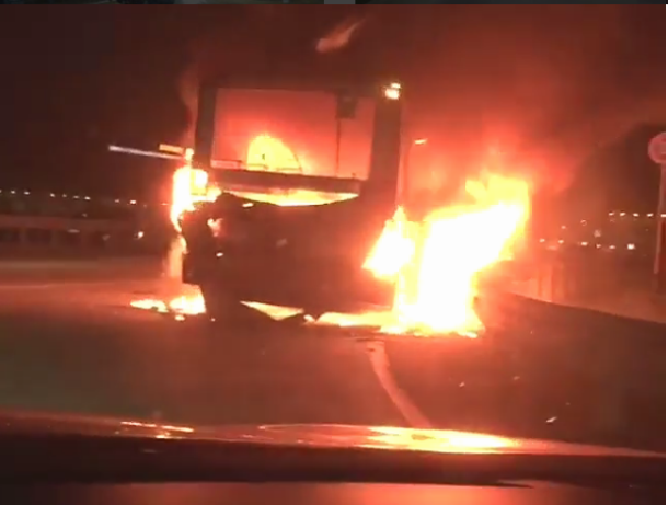 В Краснодаре взорвалась маршрутка с пассажирами