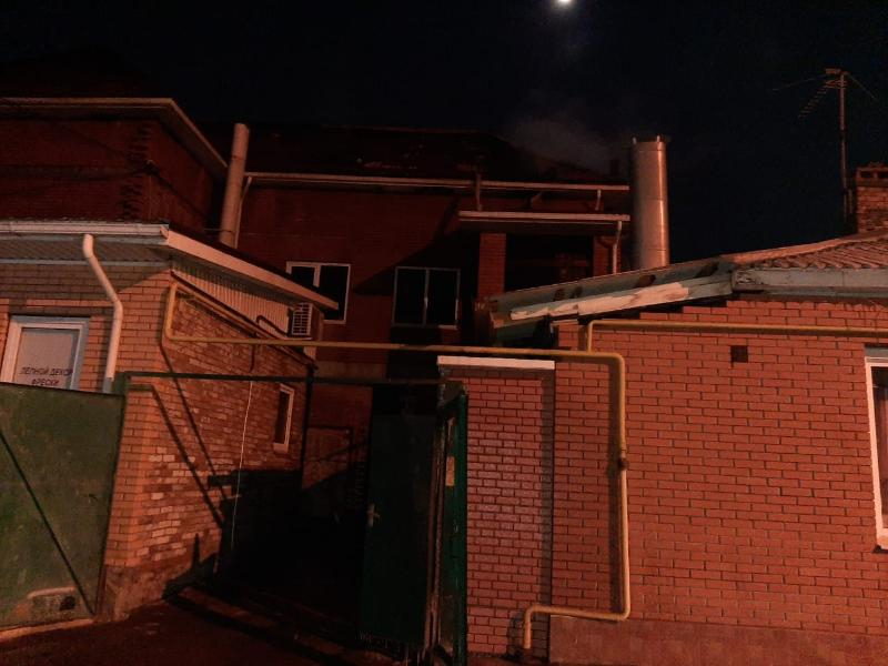 В пожаре в центре Краснодара погиб мужчина