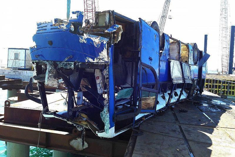На Кубани владелец рухнувшего с пирса автобуса с рабочими предстанет перед судом