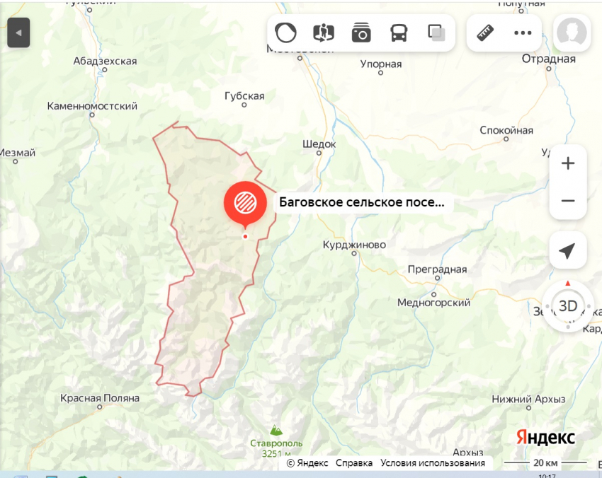 В Краснодарском крае произошло землетрясение 3,7 баллов
