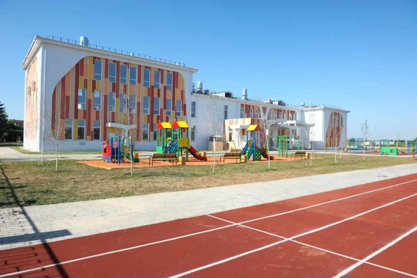Новый школьный корпус появился в поселке Краснодара