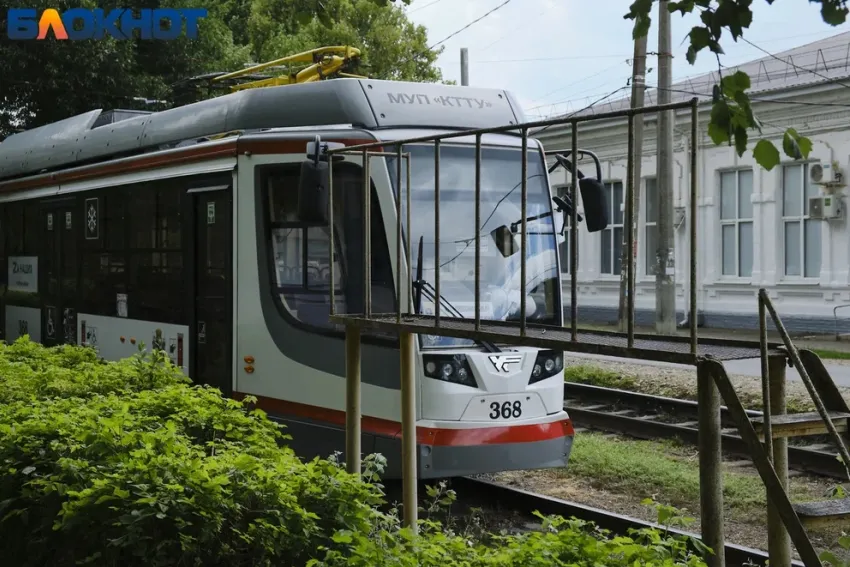 В Краснодаре с 23 июня изменят схему движения трамваев