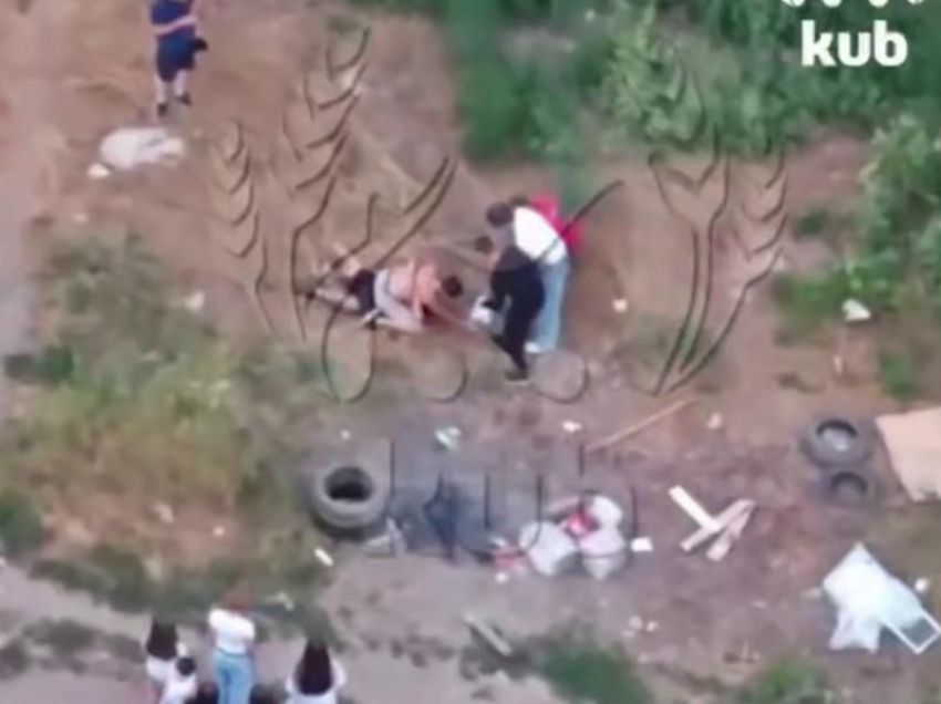 Зверское избиение парня на Бочарникова попало на камеры в Краснодаре