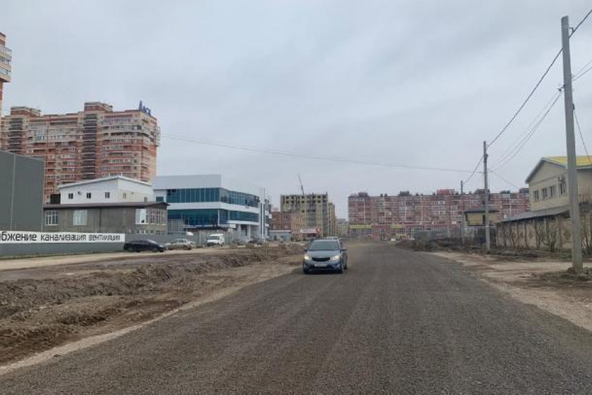 Улицу Автомобильную отремонтировали в Краснодаре 