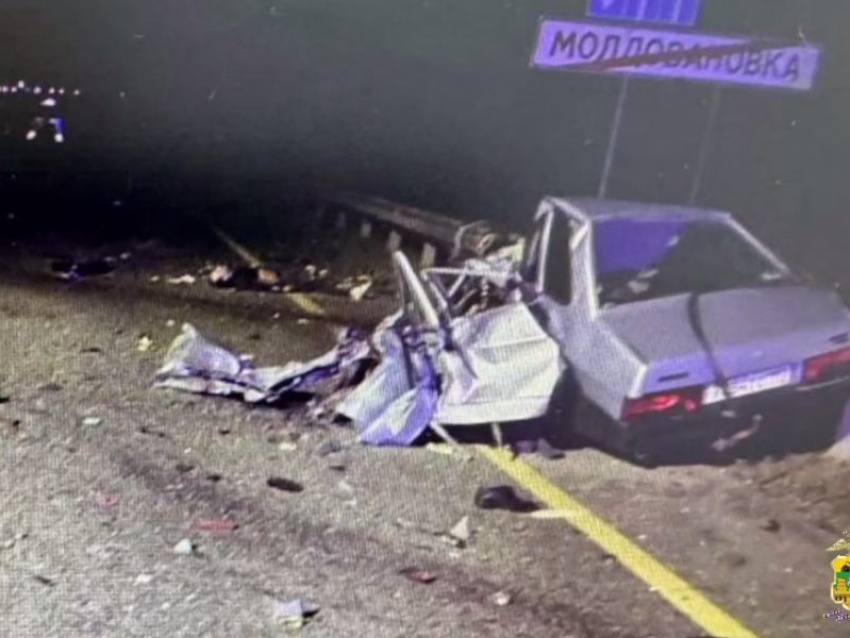 Занос легковушки унес жизни четырех человек на трассе М-4 «Дон» на Кубани