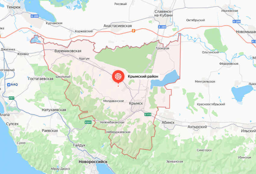 Краснодарский край «тряхнуло» дважды за сутки 