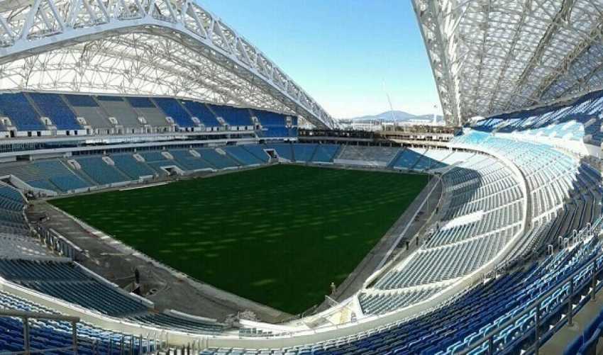 На стадионе «Фишт» в Сочи планируют провести финал Кубка России по футболу 