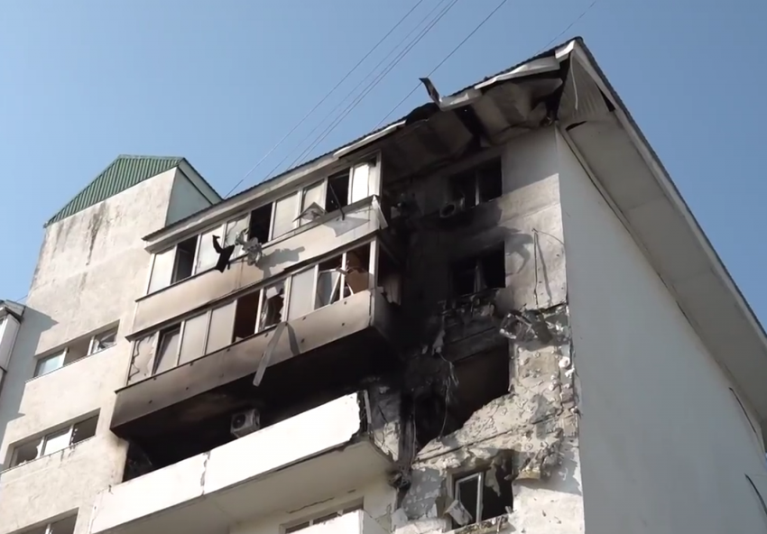 Более 10 человек остаются в больнице после удара БПЛА по Новороссийску