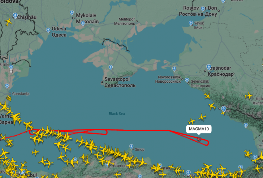 Дрон-разведчик НАТО направили в Черном море 