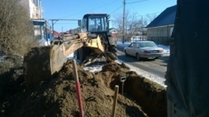 В Темрюкском районе на водоводе произошла авария