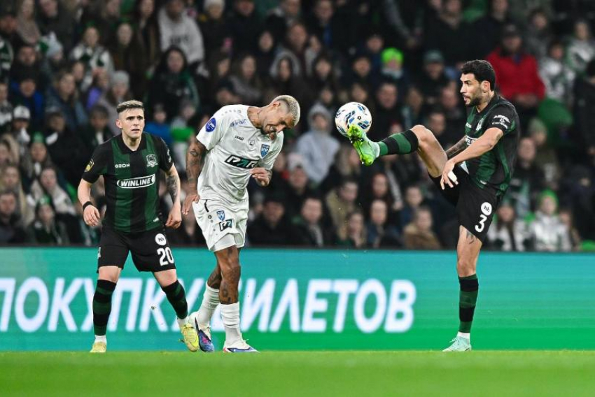 ФК «Краснодар» всухую разгромил «Пари НН» в матче РПЛ 