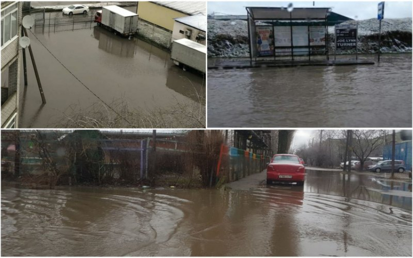  Краснодар затопленный: город ушел под воду после ночного ливня 