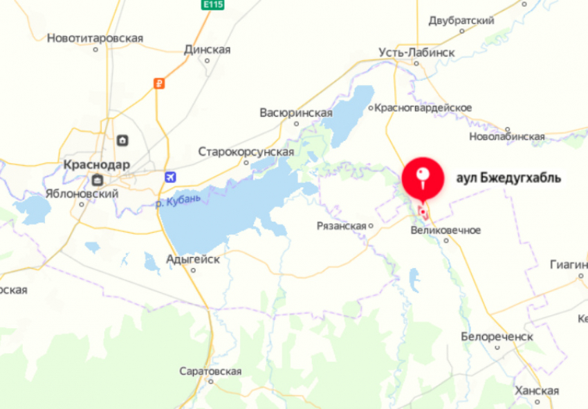 Краснодарский край закрыл границу с Адыгеей из-за вспышки коронавируса после похорон